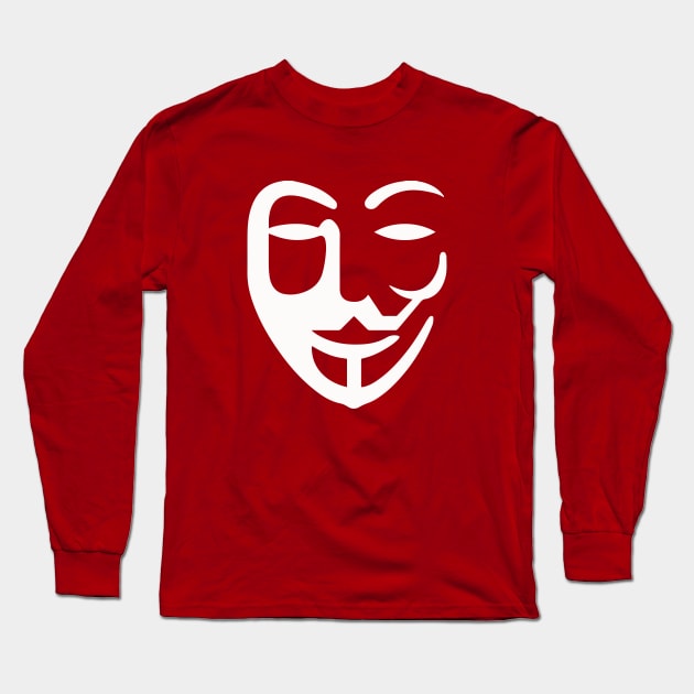 Anonymous Long Sleeve T-Shirt by Madhav